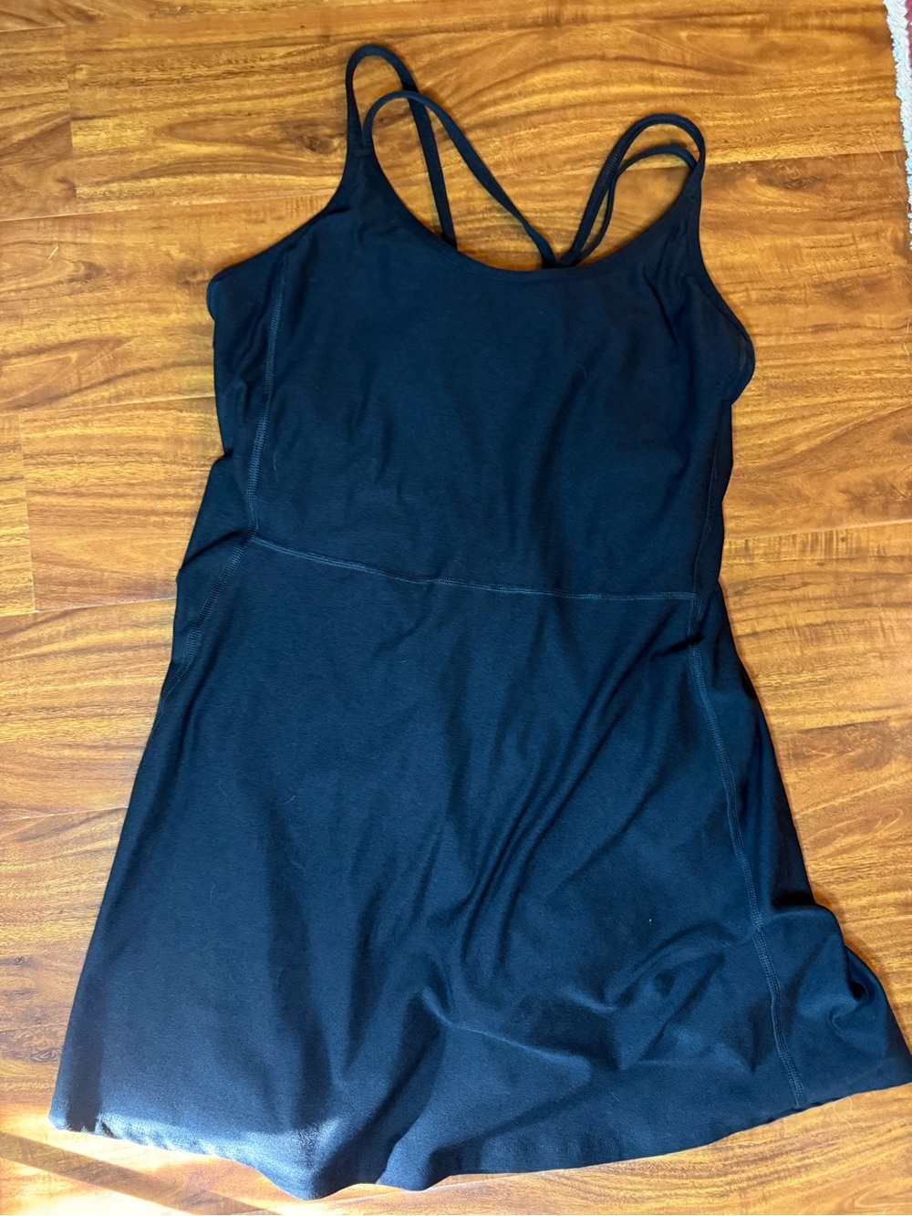 Old Navy Active Black Sports Bra with Strappy Back